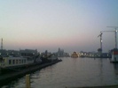 Amsterdam harbour early evening
