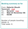 National Express Booking Check