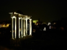 Foro Romano at night