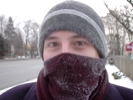 Me in snowy Michigan